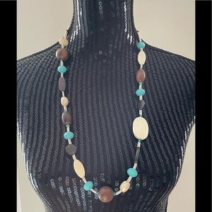 George Wooden Beaded Necklace